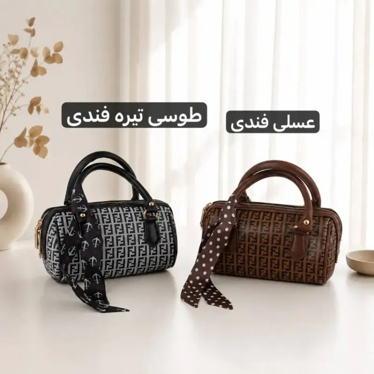 کیف پاسپورتی چرم مصنوعی روزمره زنانه با بند بلند