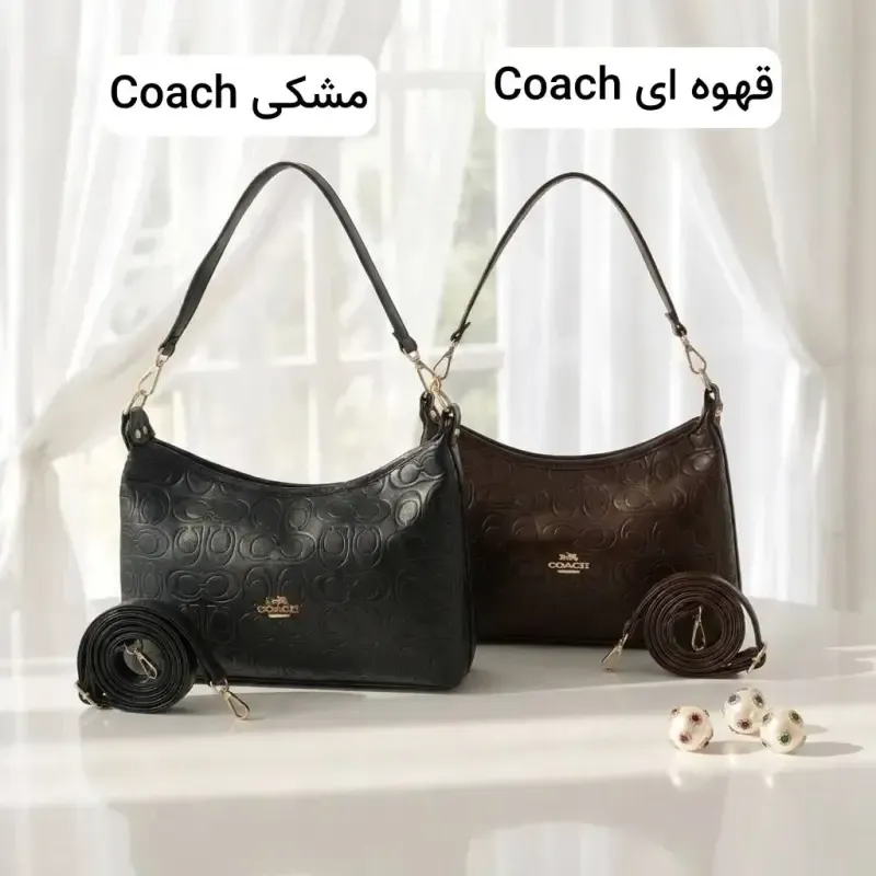کیف زنانه چرم مصنوعی روزمره و مجلسی بند بلند